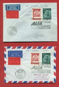 5 Belege - Erstflüge AUA - aus 1.4.bis 2.4.1964 ( 28225 ) - Picture 1 of 3