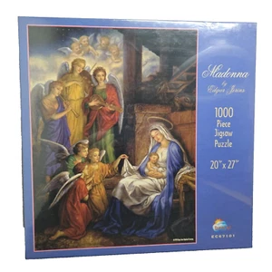 SunsOut 1000 Piece Puzzle- Madonna by Edgar Jerins- 20" x 27"- New & Sealed - Picture 1 of 9
