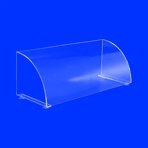 Grünke® Spuckschutz Viertelkreis, Thekenaufsatz, Verkaufsdisplay, Hustenschutz - Bild 1 von 2