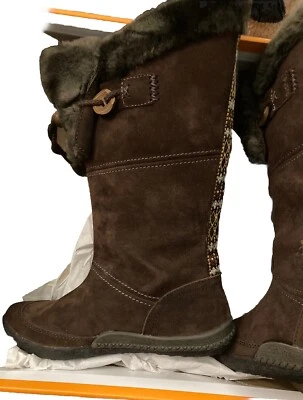 Cushe Espresso Cabin Fever Suede Boots (UK) Size 4 Unworn Small Slim Fit - Image 1 of 4