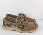 SPERRY TOP-SIDER Shoes Womens 6 M Beige Tan Boat Deck Slip On Loafers
