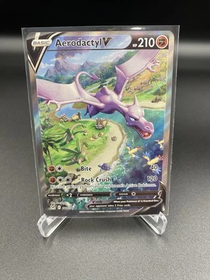 Pokémon Aerodactyl v Alt Art 2022 Lost Origin 180/196 PSA - NM/M - Image 1 of 4