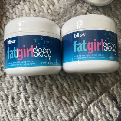 Bliss Scrub Sleep Cream 2oz (Lot of 2} Sealed 4 Ozs Total - Image 1 of 3