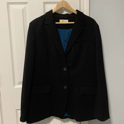 Chaqueta Blazer Boden Negra US 18R UK 22R Foto 1 de 4