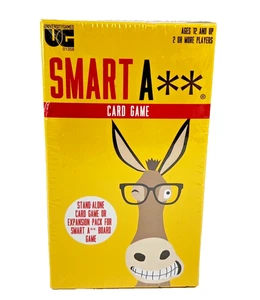 Smart Ass Card Game or Expansion Pack for Board Version Ages 12+ New Sealed - Picture 1 of 11