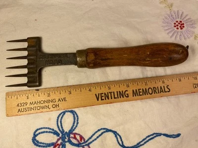 Ice Pick Chipper Vtg Gilchrist No. 50 Wooden Handle Usa 9.5” J249 - Image 1 of 4