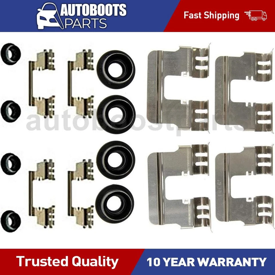 Kit de herrajes de freno de disco delantero trasero para Dodge Charger 2006-2010 Foto 1 de 4