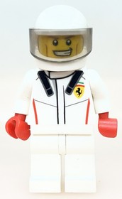 LEGO&reg; - Minifigure Race Car Speed Champions FXX K-Driver Set 75882 Ferrari - sc051