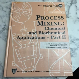 AIChE Process Mixing: Chemical & Biochemical Applications Part II, Vol 89 (1993) - Picture 1 of 7