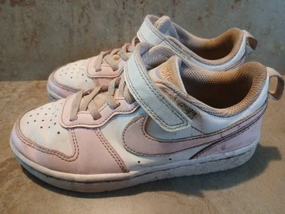 Молодежные детские Nike Court Borough низкие Recraft белые/розовые пена DV5457 105 размер 13c - Изображение 1 из 4