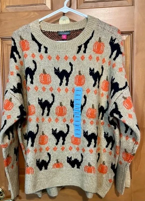 Suéter de Halloween Vince Camuto para mujer, nuevo con etiquetas, precio de venta sugerido por el fabricante 78 USD Foto 1 de 2