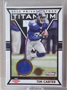 Pacific Private Stock 2002 titanio postemporada - Tim Carter #70/435 (MEM, RC) - Imagen 1 de 2