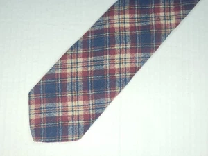 PENDLETON [ KARIERT & KARIERT ] Herren Krawatte 100% Wolle Made in Unbekannt - Bild 1 von 3
