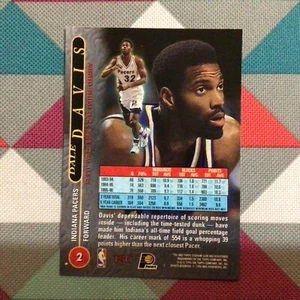 Dale Davis #2 pacers 750 made 1996/97 topps stadium club members only - Picture 1 of 2