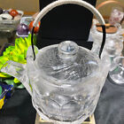 3.38LB A+++ Crystal Quartz Kettle Ancient Culture Teapot Set Reiki Healing.1PC