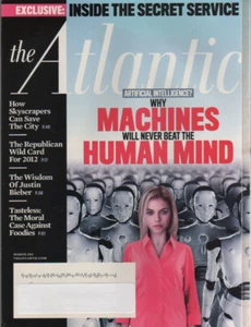 THE ATLANTIC    March 2011       AI? Why Machines Will Never Beat the Human Mind - Picture 1 of 1