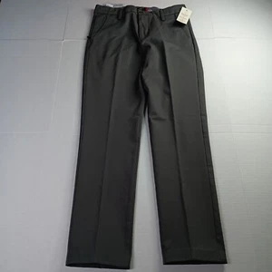Dockers Workday Khakis Slim Fit Men's 30x32 Smart Flex Pants Charcoal Dark Gray - Picture 1 of 8
