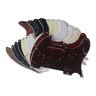 Golpeador de guitarra TL estándar placa rascadora de 8 orificios y tornillos para guitarra estilo TL - Imagen 1 de 4