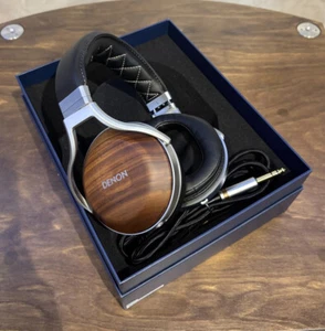 DENON AH D7200 WOOD DEMO CUFFIE ON EAR AUDIOPHILE NUOVA GARANZIA UFFICIALE - Foto 1 di 2
