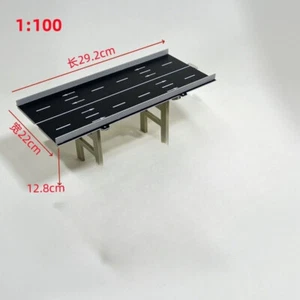 1:64/150 Diorama City Highway Street Road Bridge Model Building Scene Model Toys - Picture 1 of 38
