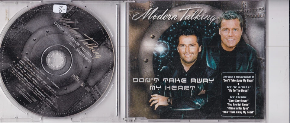Modern Talking -Don't Take Away My Heart- CDEP Hansa - Bild 1 von 1