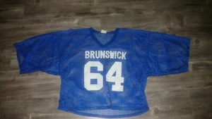 1984 - 1988 Brunswick High Blue Devil's Football Practice jersey Size L-XL - Picture 1 of 3