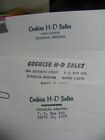 3 LETTERS FROM COCHISE HARLEY DAVIDSON TO MARTHA SMITH NATL SEC. MOTOR MAIDS M/C