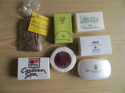 Vintage 7x sehr seltene Hotelseifen aus USA (Key West),Portugal,Provence - Bild 1 von 3