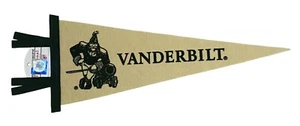 Vanderbilt Commodores Wool Pennant by Collegiate Pacific-6x15-NWT - Picture 1 of 1