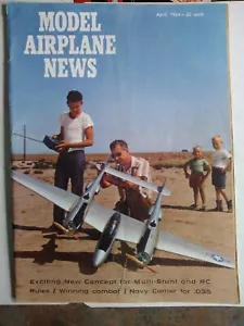 Modelo Airplane News abril 1964 - Imagen 1 de 12