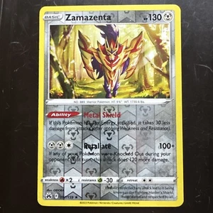 Zamazenta 097/159 Crown Zenith Reverse Holo - Picture 1 of 3