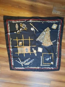 Hermes Paris Silk Square Scarf France - Picture 1 of 11
