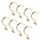 8Pcs Brass Cue Rack Hanger - Snooker / Pool Table Accessories