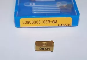 (10) INSERTOS DE FRESADO LOGU030310ER-GM CA6535 KYOCERA PARA MFH MINI CORTADOR - Imagen 1 de 3