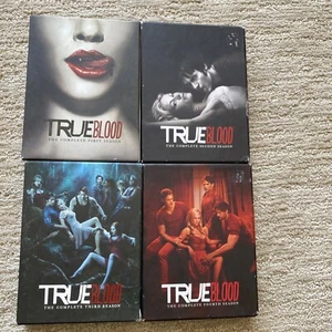True Blood Season 1 2 3 4 DVD Seasons 1-4 HBO TV Series - All Complete USED - Imagen 1 de 9