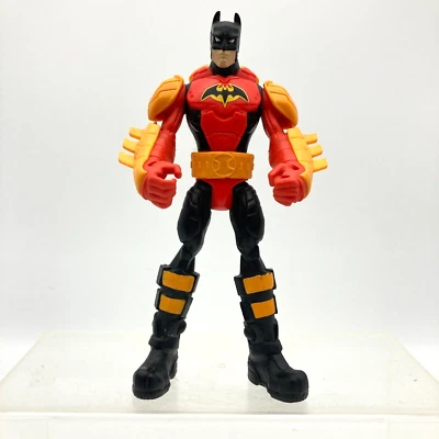 Figura de acción Blaze Buster Batman armadura de lava Power Attack 6" DC 2011 juguete Mattel Foto 1 de 4