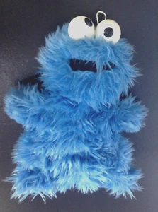 Hasbro Pre-School Cookie Monster Softie 1983 with Rattle Eyes Plush 12" - Picture 1 of 11
