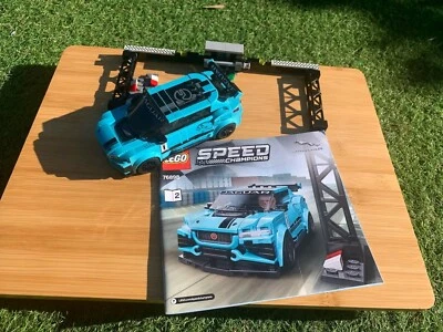 LEGO SPEED CHAMPIONS Formula E Panasonic Jaguar  & Jaguar I-Pace Etrophy 76898 - Image 1 of 4