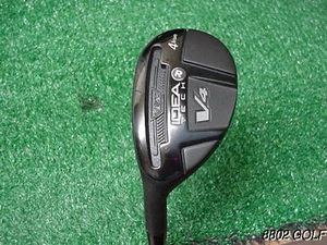 Left Hand LH Nice Adams Idea Tech Black V4 4 Iron Hybrid Bassara Regular flex - Picture 1 of 4