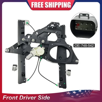 Front Left Driver Power Window Regulator W/ Motor For Ford Expedition 2007-2017 - Image 1 of 4