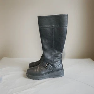 Timberland Womens Cervinia Valley Boot Black 9.5 - Picture 1 of 10