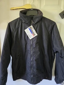 Blauer Fleece Lined NYS Bomber Jacket #5409 Dark Navy L Side Zippers NWT - Picture 1 of 9