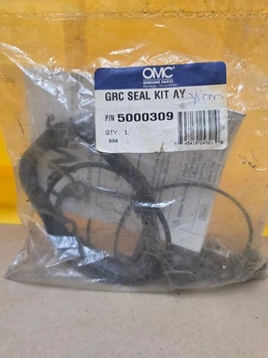 5000309 NEW GENUINE OEM Johnson Evinrude OMC Outboard GEARCASE SEAL KIT LOT G3-6 - Image 1 of 3
