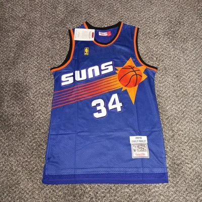 Charles Barkley Medium Phoenix Suns 1992  Purple Retro NBA Jersey Brand New - Image 1 of 2