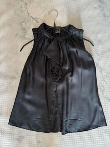Camisa negra sin mangas LOUIS VUITTON 36 F/S de Japón - Imagen 1 de 2