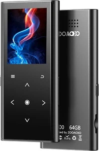 64GB MP3 Players ZOOAOXO Music Player with Bluetooth 5.2 Built-In HD Speaker - Picture 1 of 6