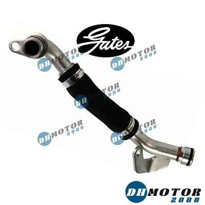 Tubo de aceite turbocompresor GATES 11427585403 para BMW 335i 435i 535i M2 X1 X3 X4 X5 X6 Foto 1 de 4