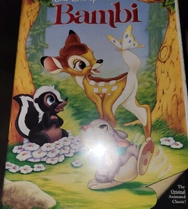 Bambi Walt Disney Vhs - Picture 1 of 3