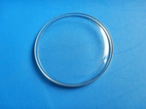 VERRE GLASS PLEXI AVEC SA BAGUE ACIER POUR YEMA CHRONOGRAPH MEANGRAF 721122 - Picture 1 of 4