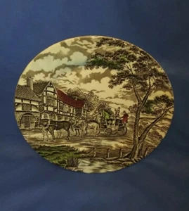 Vintage Myott Royal Mail 10" Dinner Plate Staffordshire England - Picture 1 of 3
